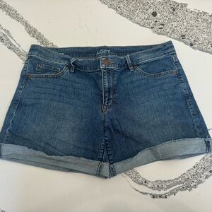 LOFT Classic Blue Jean Shorts